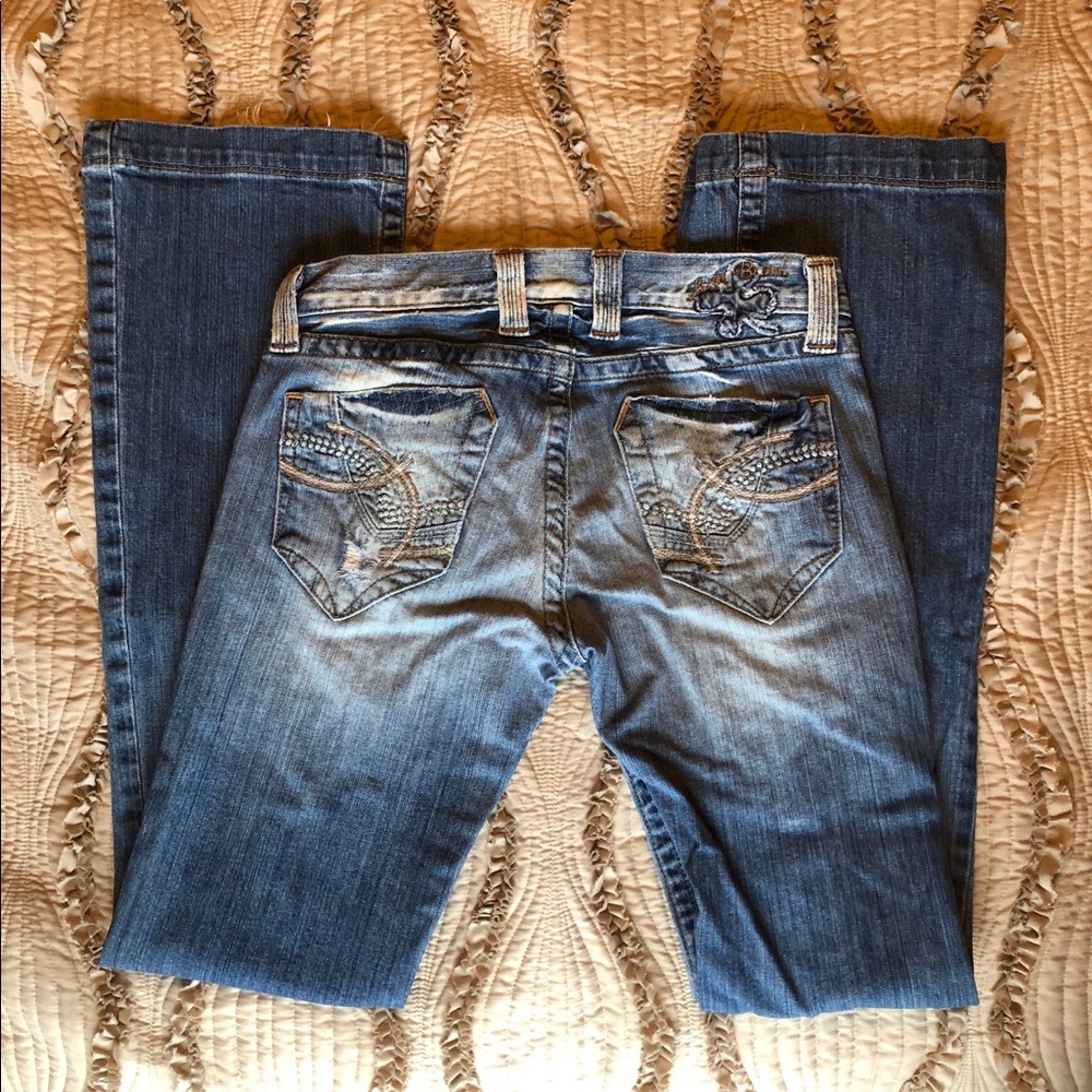 Lucky Buttonfly Boot Jean
